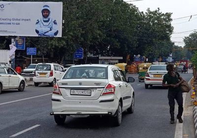 نيودلهي تتزين بصور رائد الفضاء الإماراتي قبل قمة العشرين