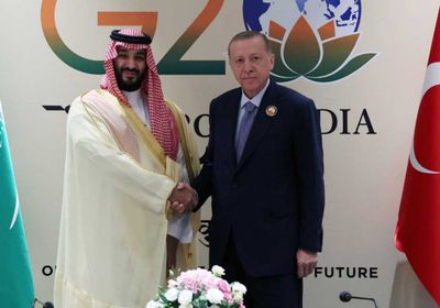 على هامش القمة.. ولي العهد السعودي يلتقي أردوغان في نيودلهي