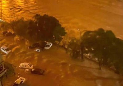 العاصفة دانيال تضرب ليبيا