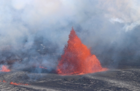 ثوران بركان كيلاويا في هاواي للمرة الثالثة هذا العام