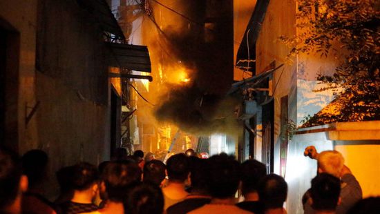 سقوط عشرات القتلى في حريق بمبنى سكني في هانوي