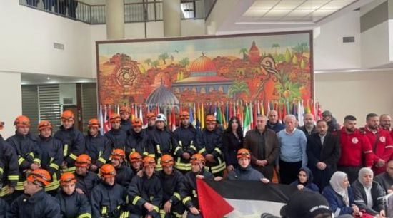 فريق فلسطيني يتوجه إلى ليبيا للمساعدة في عمليات الإنقاذ 