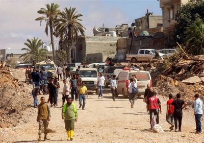 الصليب الأحمر: الأمل بالعثور على ناجين في ليبيا لايزال قائماً