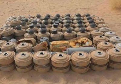 منها 17 بعدن.. مسام ينتزع 967 لغما خلال أسبوع