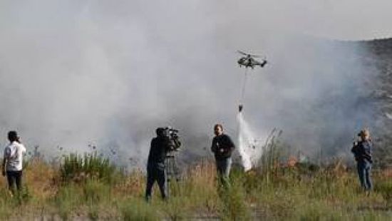 ثلاثة قتلى في تحطم مروحية كانت تكافح حرائق غابات غرب تركيا