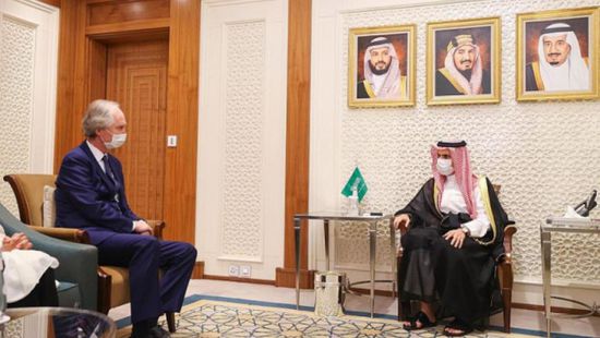    وزير الخارجية السعودي يناقش الأزمة السورية مع "بيدرسون"