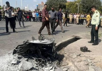 انفجار طائرة مسيرة بمنطقة سكنية شمالي إيران