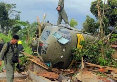 تحطم مروحية عسكرية تابعة للجيش الكيني في "لامو الساحلية"