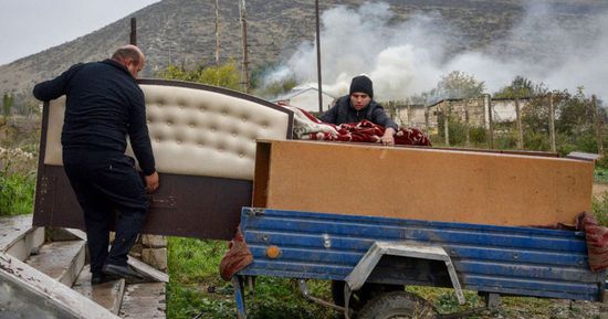 انفصاليو الأرمن يعلنون إجلاء 7 آلاف شخص