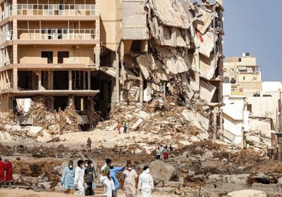 انقطاع الاتصالات في درنة الليبية