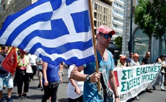إضراب في اليونان احتجاجًا على مشروع قانون العمل