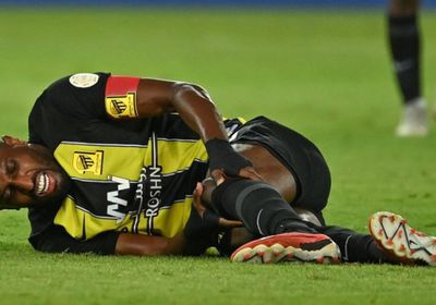 إصابة شراحيلي لاعب الاتحاد في الرباط الصليبي