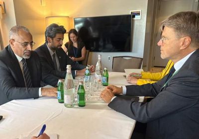 الرئيس الزُبيدي: نقدر موقف سلوفينيا من الأزمة الإنسانية في بلادنا