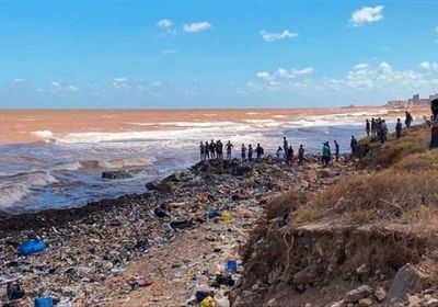 انتشال 245 جثة من شواطئ درنة بليبيا