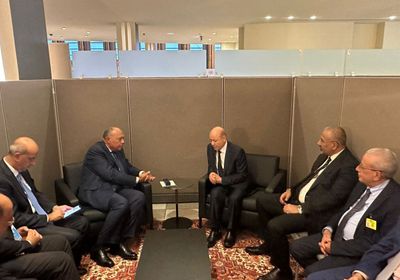 الرئيس الزُبيدي: مصر تستضيف آلاف المواطنين الفارين من جحيم الحرب