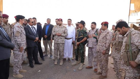 محافظ حضرموت يعلن تسلم ميناء الوديعة البري رسميا