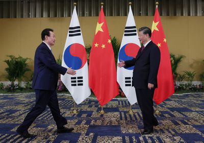 رئيس الصين يبحث زيارة كوريا الجنوبية