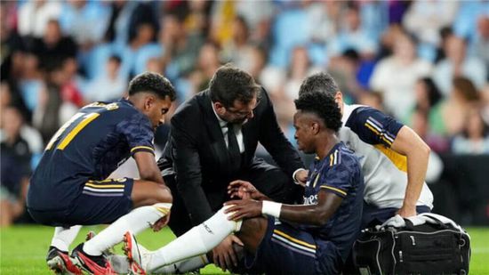 فينيسيوس يتغلب على الإصابة ويقترب من العودة لصفوف ريال مدريد