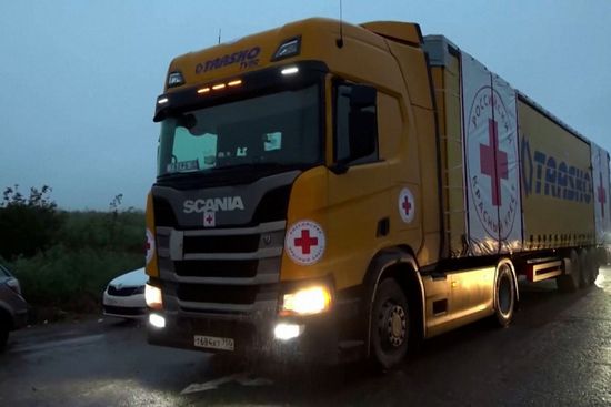 قافلة مساعدات أولى للصليب الأحمر تدخل قره باغ