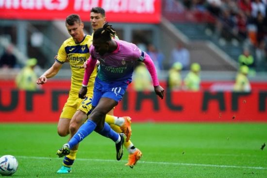 لياو يسجل في انتصار ميلان على فيرونا