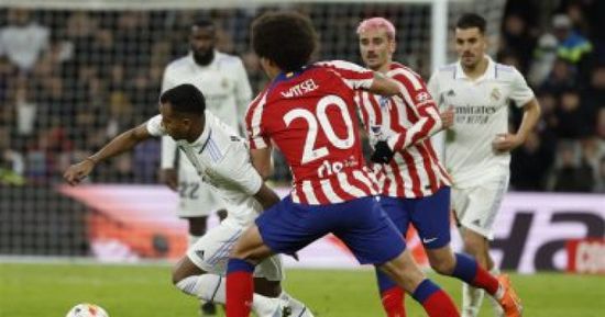ريال مدريد يسقط أمام أتلتيكو مدريد بثلاثية