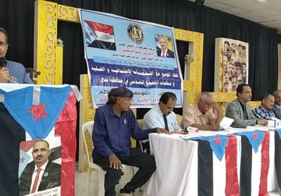 وفد هيئة رئاسة "الانتقالي" يدعو أبناء لحج لتوحيد الصفوف