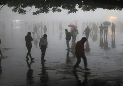 عاصفة قوية تضرب ولاية هاريانا في الهند