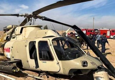 سقوط مروحية جنوبي العراق إثر خلل فني