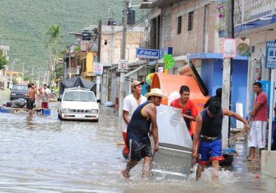 مصرع 7 أشخاص في فيضان بالمكسيك