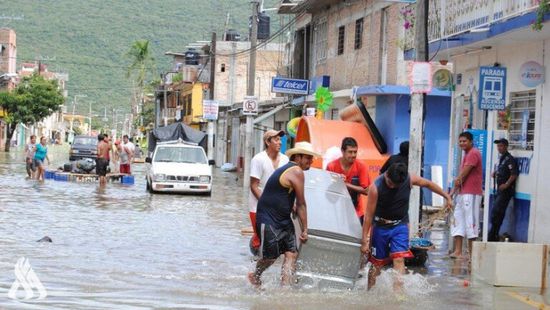 مصرع 7 أشخاص في فيضان بالمكسيك