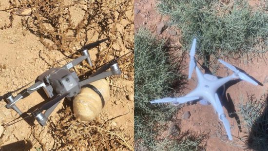 الأردن يسقط مسيرتين محملتين بالمخدرات قادمتان من سوريا