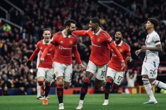 مانشستر يونايتد يفوز على كريستال بالاس بكأس إنجلترا