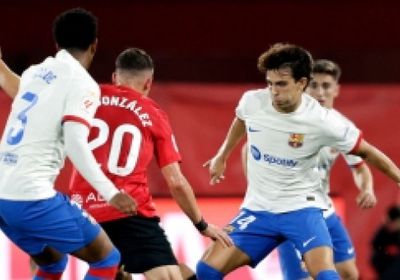 برشلونة يسقط في فخ التعادل أمام مايوركا