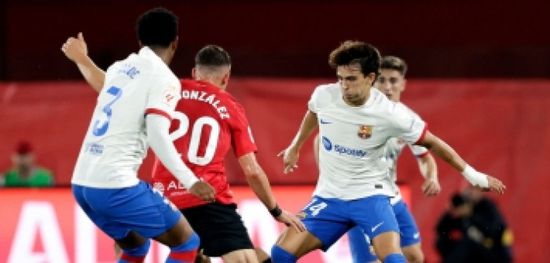 برشلونة يسقط في فخ التعادل أمام مايوركا