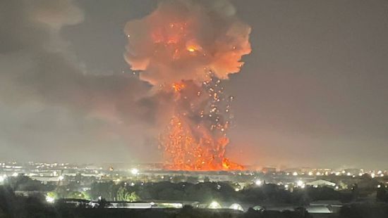 انفجار قوي يهز مطار طشقند عاصمة أوزبكستان