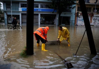 فيضانات تضرب وسط اليونان للمرة الثانية خلال شهر
