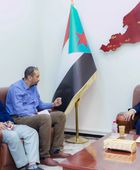 الكثيري يثمن دعم الرئيس الزُبيدي لمؤسسة مياه عدن
