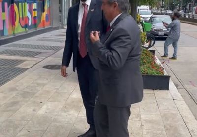 البيض والحاج يختتمان جولة مباحثات دبلوماسية بواشنطن