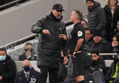 كلوب يهاجم حكم مباراة ليفربول أمام توتنهام