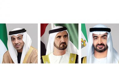 رئيس الإمارات ونائباه يهنئون حاكم توفالو بذكرى استقلال بلاده