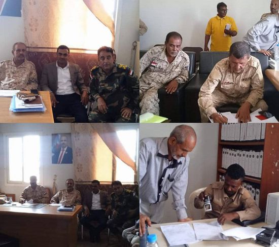 انتهاء مهام لجنة تسليم اللواء الأول مشاة بحري بسقطرى