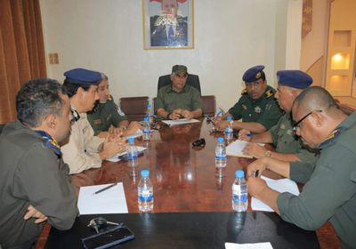 أمن ساحل حضرموت يبحث تعزيز آليات الدفاع المدني