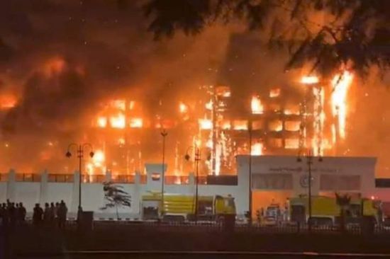 السيطرة على حريق مديرية الأمن في محافظة الإسماعيلية 