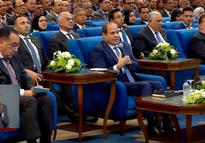 السيسي: التطوير جزء من الحياة.. ونؤيد إعادة الهيكلة لكل مؤسسات الدولة
