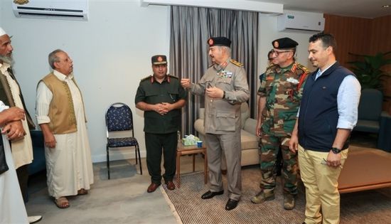 من درنة.. حفتر يؤكد على سرعة إعادة إعمارها