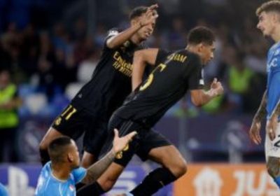 ريال مدريد يتغلب على نابولي بدوري الأبطال