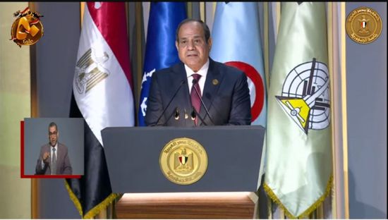 السيسي: المصريون عازمون على الاحتفاظ بكل ذرة رمل في بلادهم 