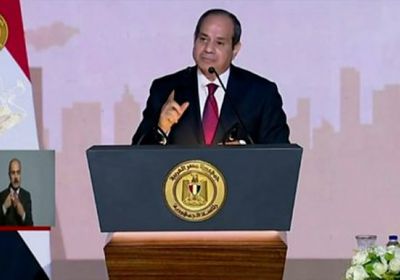 الرئيس المصري: سيناء أمانة وتعميرها واجب