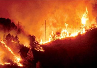    حريق يجلي 3000 شخص من منازلهم بإسبانيا