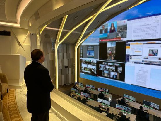 الرئيس المصري يوجه بتكثيف الاتصالات لوقف التصعيد في غزة